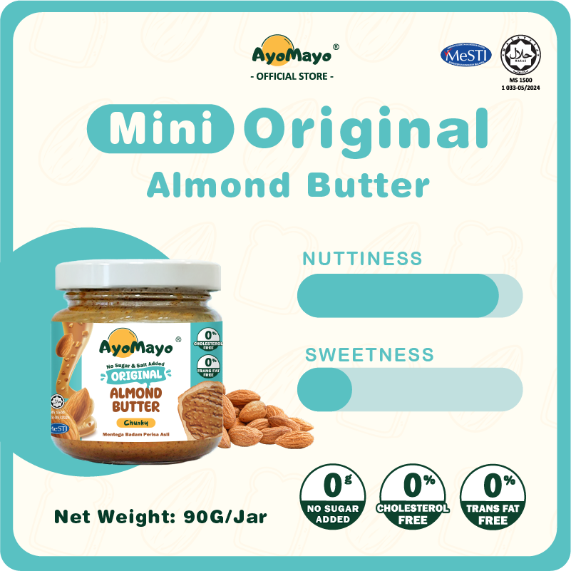 90G Original Almond Butter (Chunky)