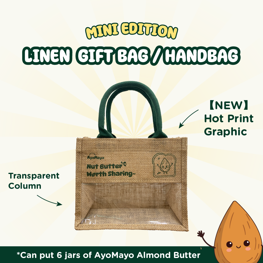 AyoMayo Mini Linen Handbag/Giftbag