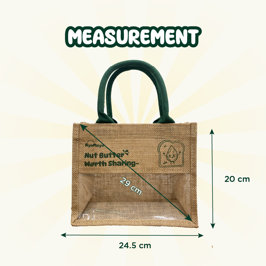 AyoMayo Mini Linen Handbag/Giftbag