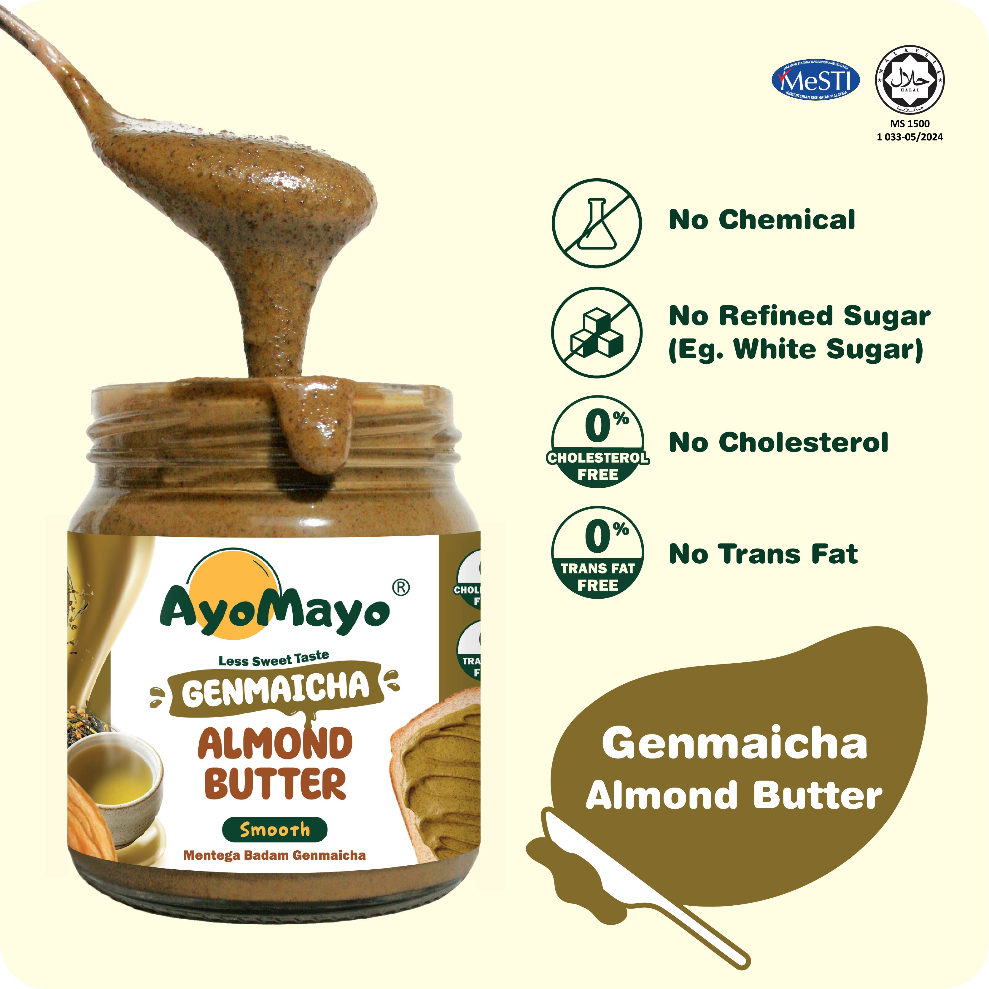 Genmaicha Almond Butter