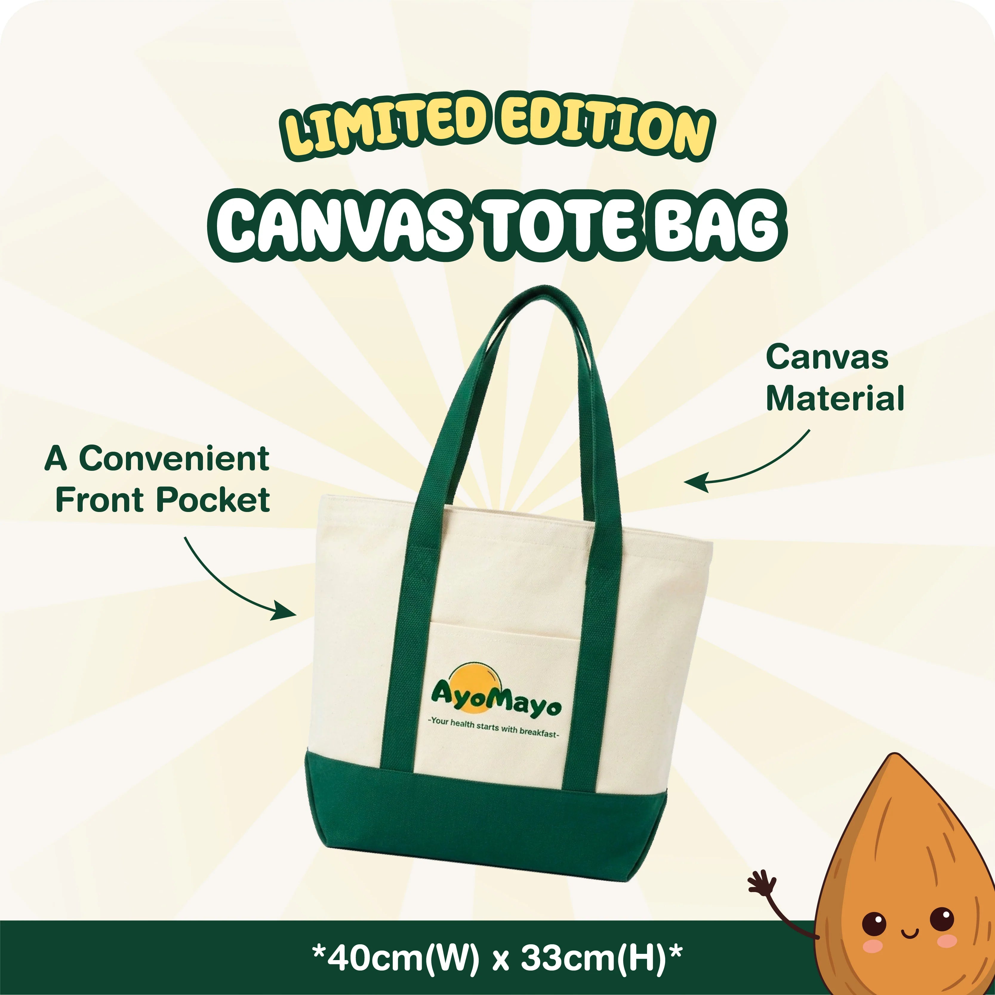 AyoMayo Canvas Tote Bag